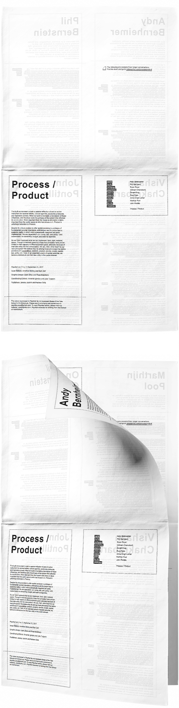 The cover of Process/Product